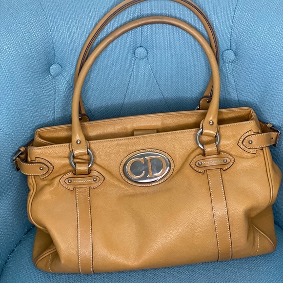 Dior Bags Christian Dior Vintage Shoulder Bag Serial Number 4bo0056